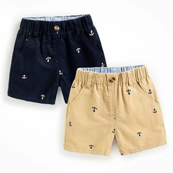 2023 New Summer Outerwear Baby Loose Thin Boys Casual Shorts Five Points Pants Children's Pure Cotton Pants Medium Pants