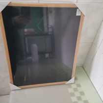 Clearance special wooden frame blackboard Cork board whiteboard Green board Teaching whiteboard Cork board Whiteboard combination board