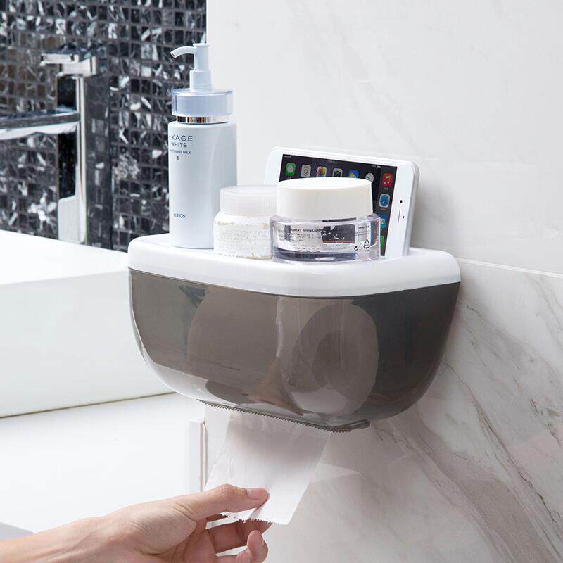 Creative Tissue Box Dressing Room Toilet Free of perforated drum toilet paper cartridges Toilet Paper Toilet Paper Box Waterproof Toilet Paper Box Shelve