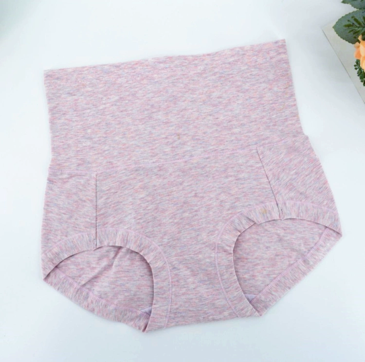 Đồ lót cotton co giãn 2 nấc Fu Nilai nữ màu rắn eo cao Quần lửng cotton thoáng khí 3033 3036 bikini đẹp