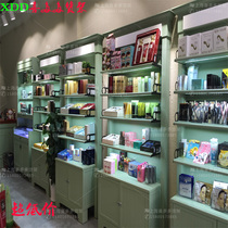 New cosmetics display cabinet beauty and skin care products display cabinet Nakajima display cabinet Korean makeup mask display cabinet green and fresh