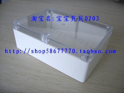 Amplifier electronic case Plastic case Plastic waterproof box F6T#:265*185*95 (Transparent)