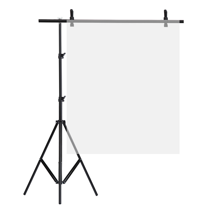 Soft light paper bracket set thickened sulfuric acid paper photography butter paper bracket background frame ID photo shooting still life background cloth shelf Adjustable soft light cloth T-frame Product photo props