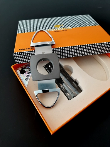 Зажигалка, комплект, дырокол, подарочная коробка, упаковка