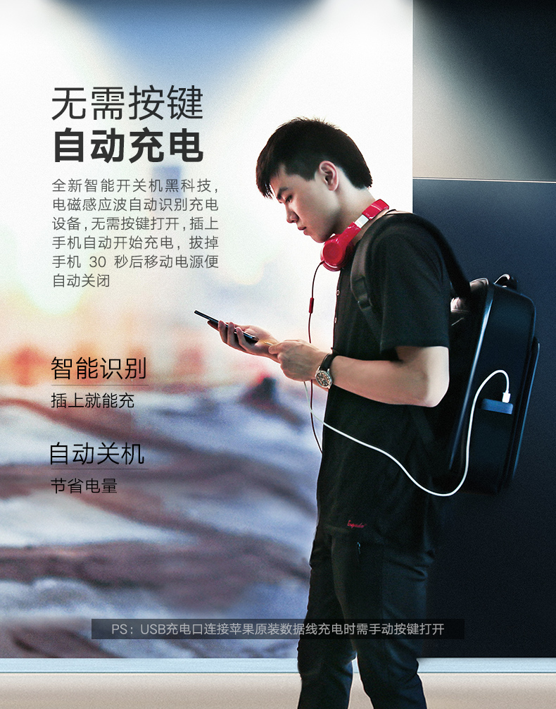 Green Union 20000 mAh sạc kho báu dung lượng lớn đi kèm với dòng Apple mfi chứng nhận 20.000 mAh sạc nhanh điện thoại di động Apple iphonex678plusmax Điện thoại di động phổ cập sạc Android - Ngân hàng điện thoại di động sạc dự phòng oppo