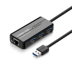 Màu xanh lá cây với hub USB3.0 splitter mở rộng chuyển đổi cáp USB vào máy tính USB3.0 bên ngoài trì hoãn bốn tốc độ cao Gigabit Ethernet mạng RJ45 chuyển đổi hỗ trợ mạng băng thông rộng khuôn viên - USB Aaccessories đèn led usb siêu sáng USB Aaccessories