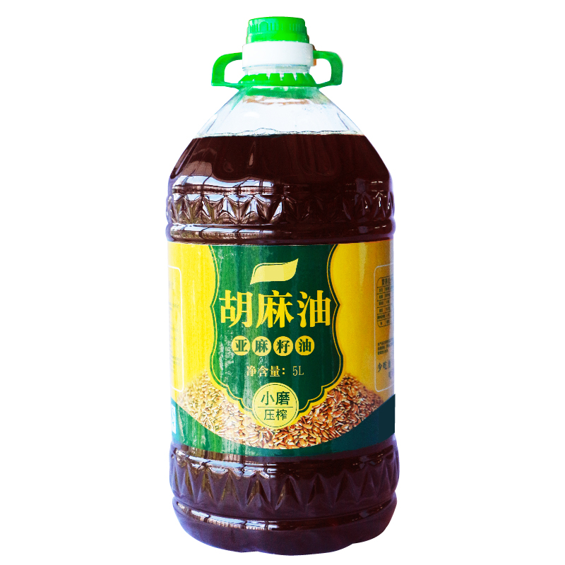 亚麻籽油胡麻油月子天然一级_网红优惠券