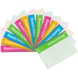 Deli A5 Спиральная ноутбука A4 мягкая лапша B5 Блокнота книжная катушка европейская популярная 6 книг многооперационные офисные канцелярские товары