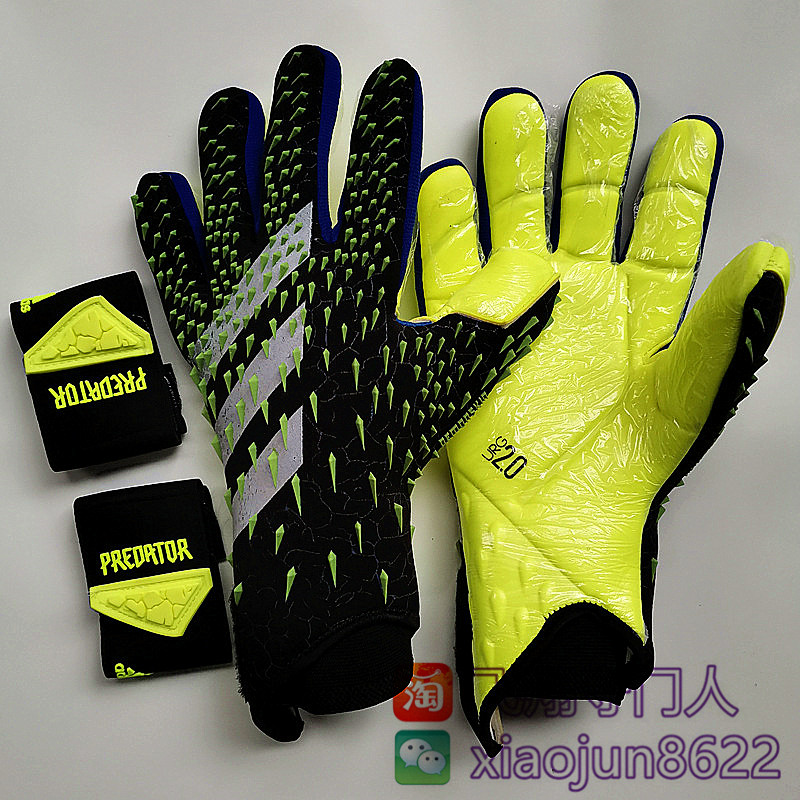 Goalkeeper gloves Detachable Winding wrist guard 2021 Falcon Thickened goalkeeper gloves Breathable Non-slip Professional Latex