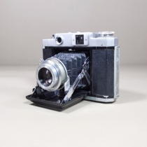 Nostalgic antique Mamiya6 leather cavity telescopic folding mechanical rangefinder 120 film camera decoration