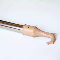 Stainless steel hook honeycomb curtain skylight roof roof pull rod sun room sunshade ceiling manual matching push pull rod