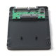Aluminum Alloy Shell 7mm Thick Adapter Box Msata Ssd Solid State Drive to 2.5inch Sata Adapter Box