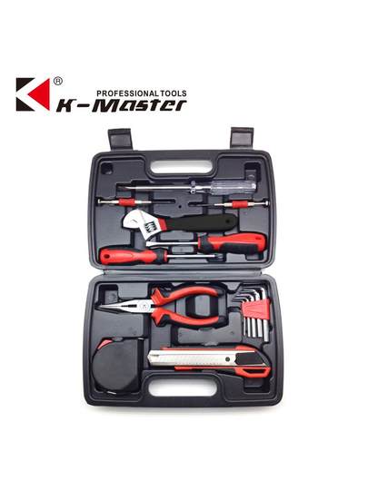 Kmart-Werkzeugkasten für Home Multifunktion Hardware-Tools Elektriker Wartung Auto Set Spezielle Kombination