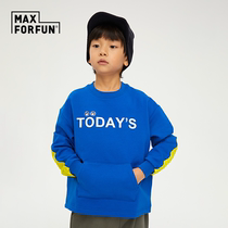 MAXFORFUN childrens clothing bar series children plus velvet clothing pure cotton collage Eyes 100 hitch blouse