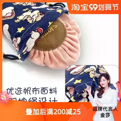 Dance shoes bag professional dustproof storage bag portable large capacity moisture-proof canvas bag drawstring ballet shoe bag