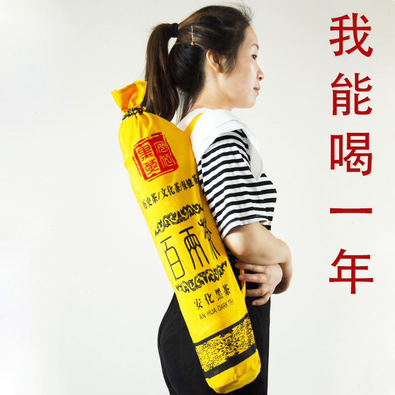 Anhua dark tea hundred liang tea original leaf dark tea thousand liang tea flower roll tea wild Anhua dark tea authentic pillar tea