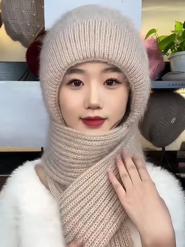松鼠绒帽子围巾生产总厂