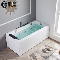 Bathtub Home Adult Couple Acrylic Bath Pool Net Red Massage Surf Bath 1 5 1 7 small family style tub