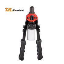 Rivet gun tool double-handle manual labor-saving hat gun rivet gun manual core-pulling gun small nail gun rivet gun