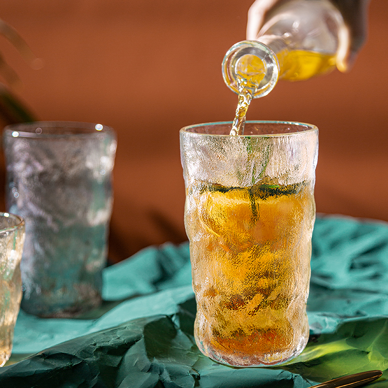 Japan GP Glacier Cup Heat-resistant glass glass female juice drink cup in coffee cup men beer cup