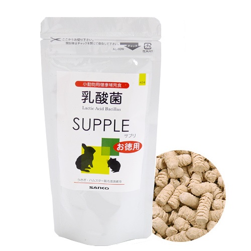 Second hair Japanese product high SANKO WILD lactic acid bacteria particles rabbit hamster chinchilla guinea pig conditioning to protect the intestines