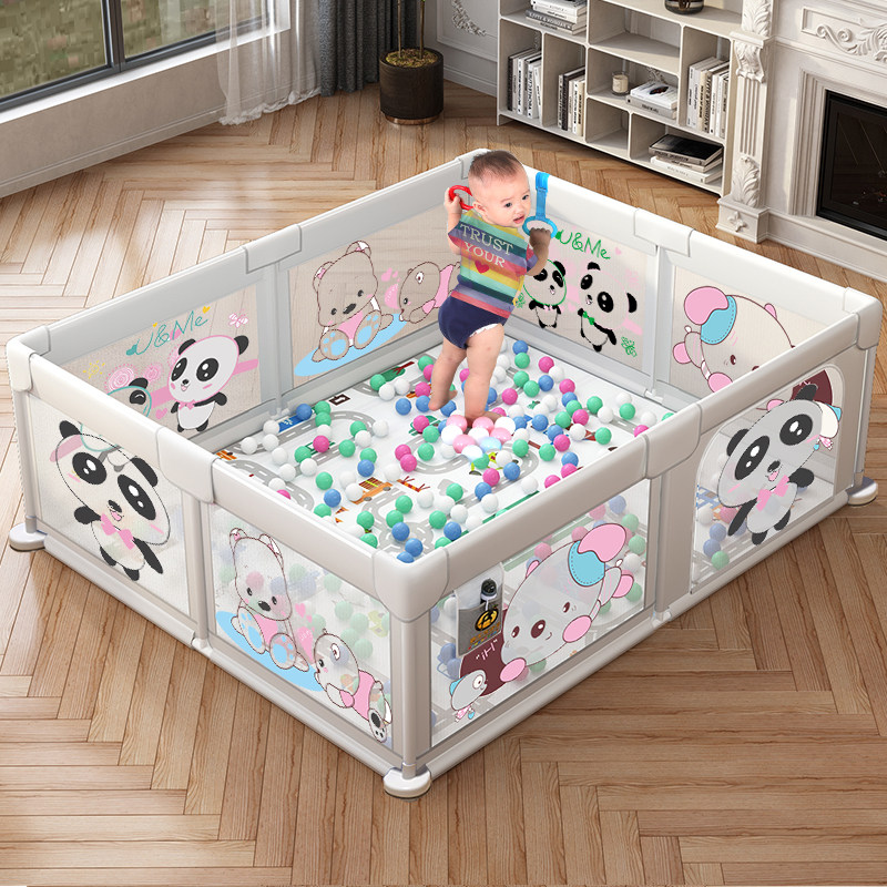 Fence fence baby game safety fence baby ground crawling toddler fence children indoor household climbing mat