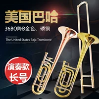 American Baja trombone 36BO tenor chuyển vị nhạc cụ kèn trombone - Nhạc cụ phương Tây đàn guitar fender