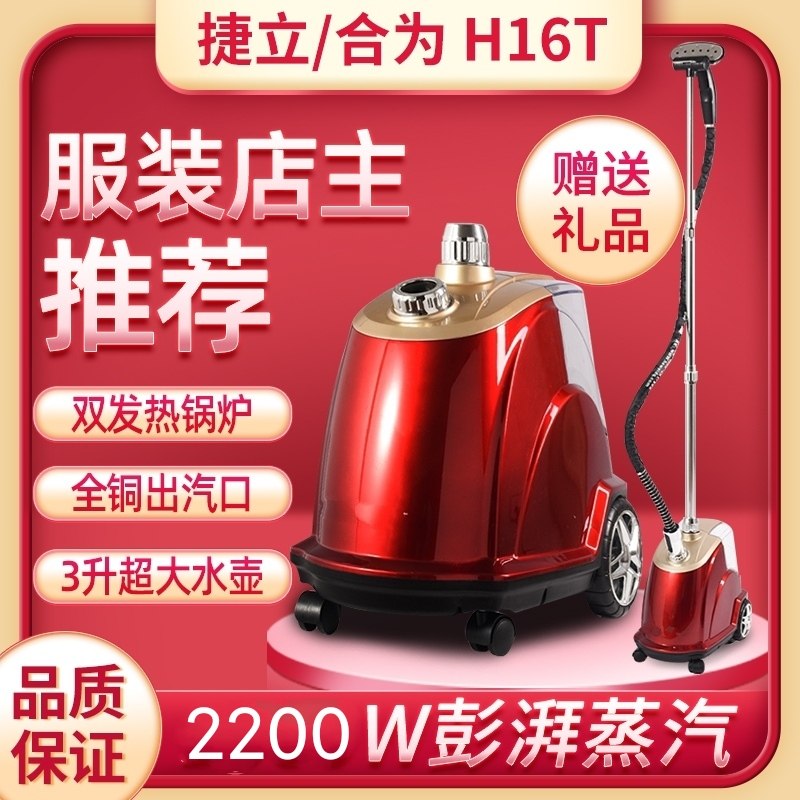 The Czech Republic is combined with the new steam-hanging ironing machine H16T high-power tile-all copper connector commercial clothing store home iron
