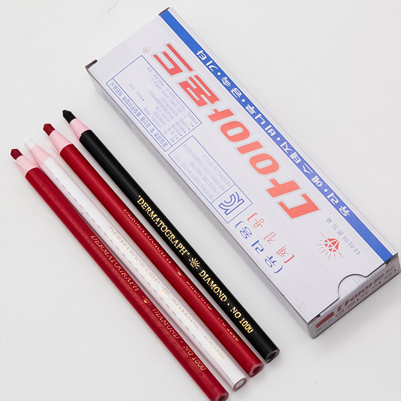 South Korea imported diamond brand sewing leather clothing glass stone cutting mark with crayon red