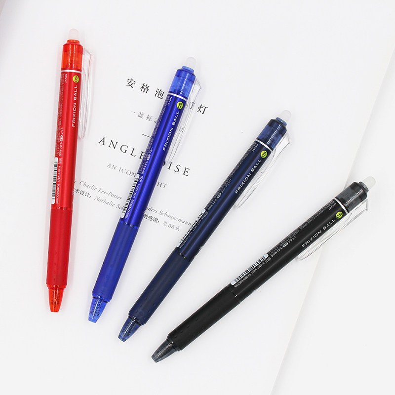Japan Bailey 23EF press punchable pen pupil with 0 5mm neutral pen exam special pen wipe pen