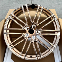 Brushed bronze gold custom forged wheels 18 19 20 21 inches 10000 tons modified Perran Hongxin forged embryo