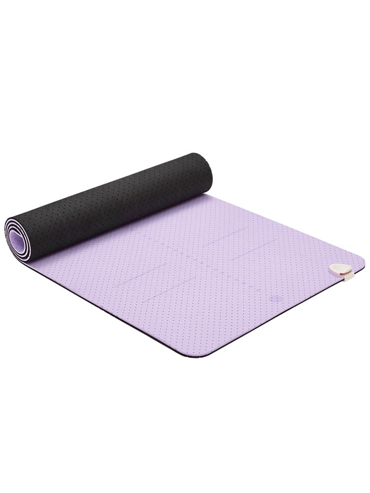 Yoga Mat with Graphene Heating, Professional Thickened Design for Dance and Fitness, Soundproof, Non-Slip, Shock-Absorbing, Winter Yoga Essential for Women