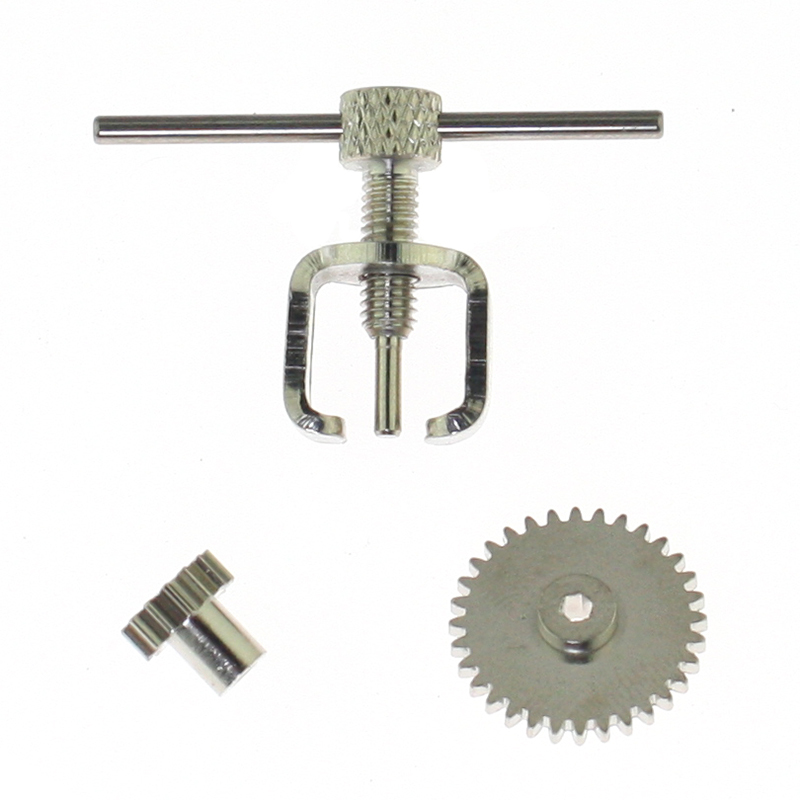 Aoda Super Star Model King Mini Four-Wheel Drive Car Upgrade Modification Parts C15021 Two-Claw Puller + Metal Gear