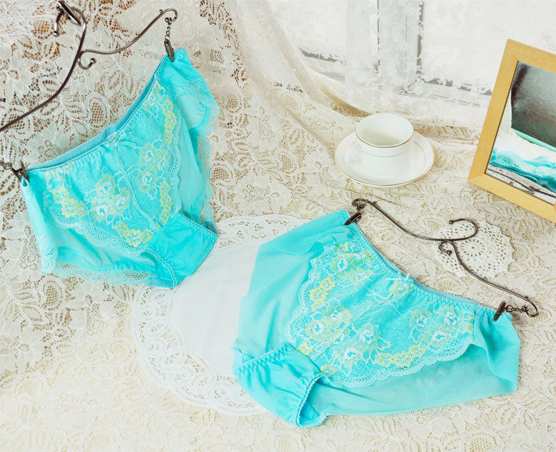 Panties in summer glass dress female waist girl loose sexy antibacterial pure cotton safety