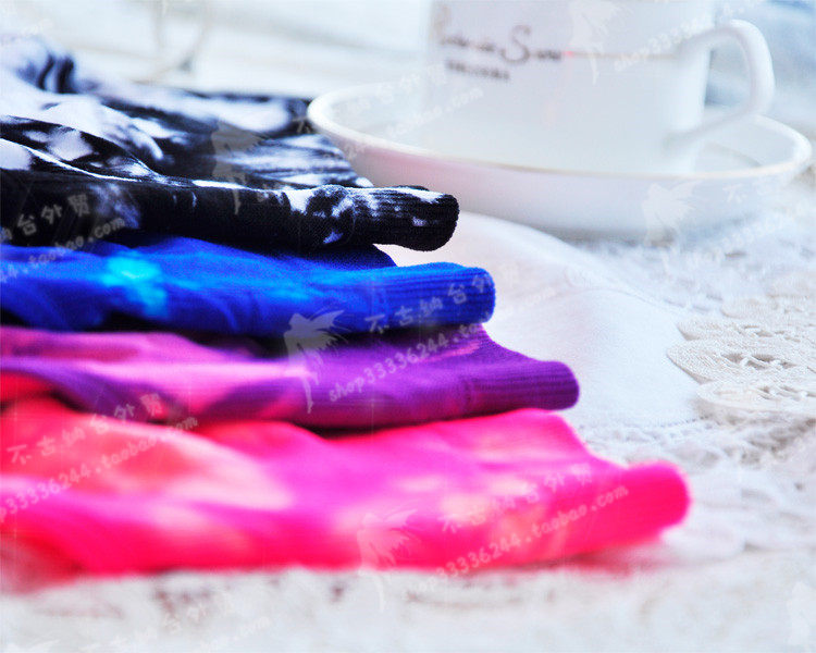 12 tie-dye bright color breathable sports bra double-layer fabric running summer yoga printing youth underwear inserts