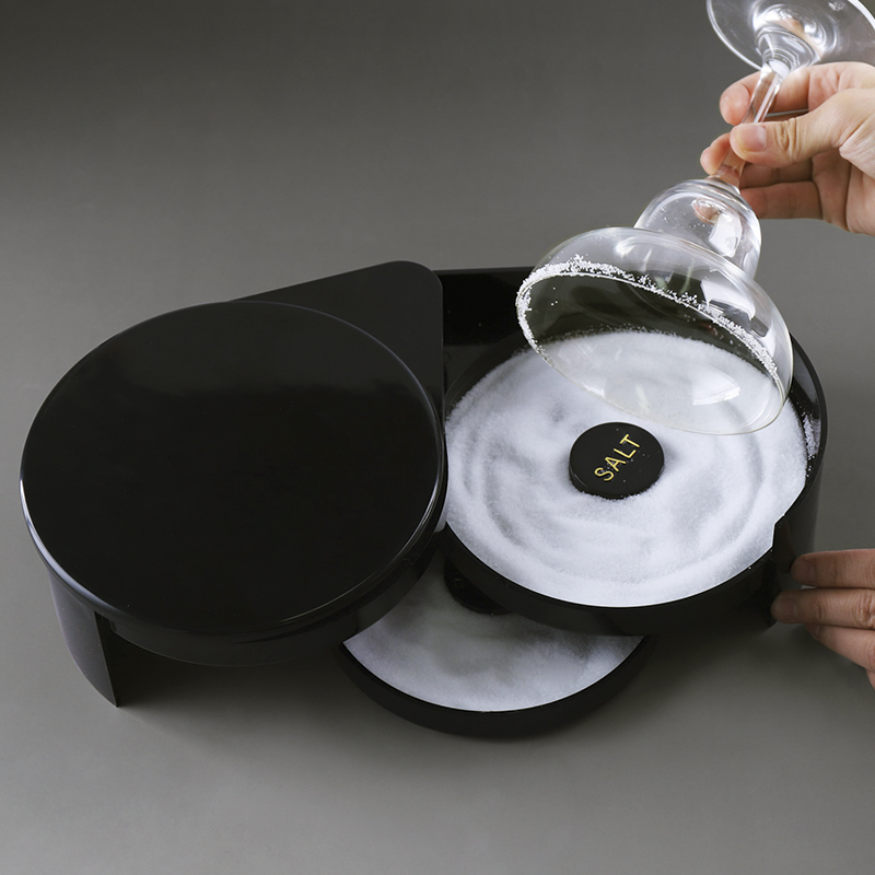 Wine Dresser Triple Wine Glass Stained side Bar Salt side Box Sugar side Box margaritas Cocktail Wine with a full range of specialties