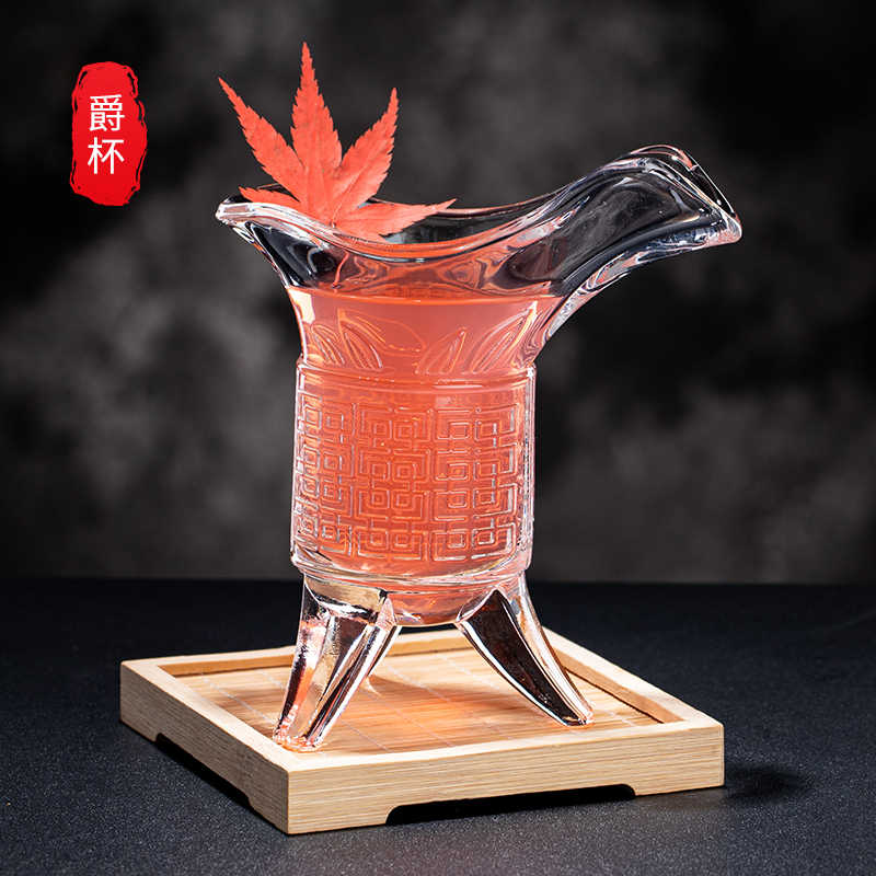 宜興 紫砂杯 三足酒樽 酒爵 帝王杯 宮廷杯 工芸品 美術品 置物