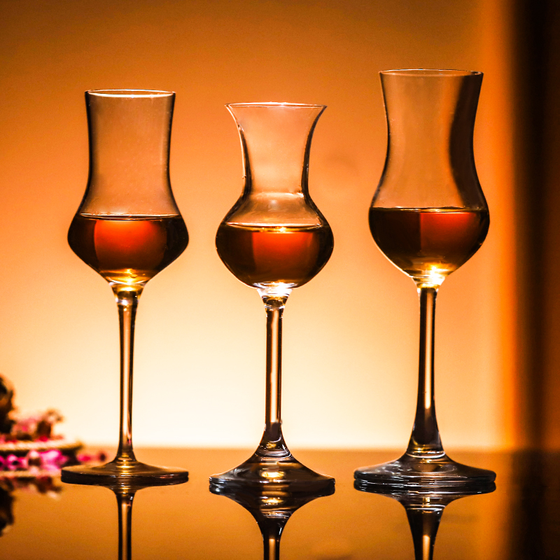 Crystal smell glass whisky tasting tulip glass sweet glass standard glass ice glass