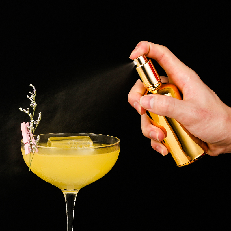 Bar Tune Wine Special Cocktail Spray Bottle Transparent Glass Bitter Fine Vial of bottle Decorative Bottle Spray Bottle