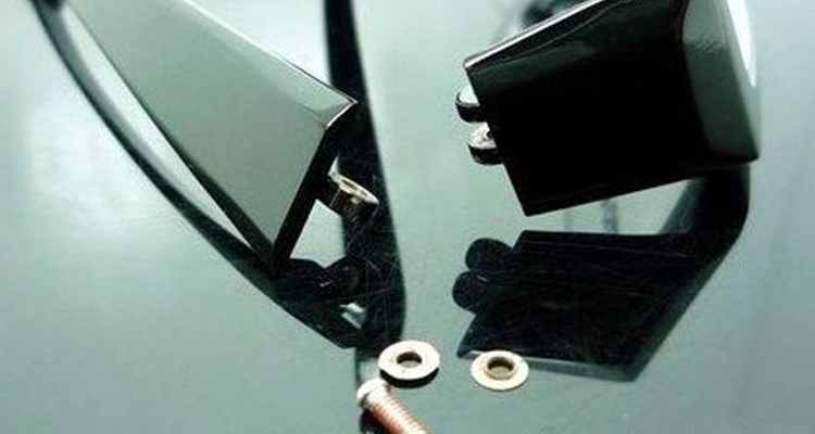 Không có kính titan nguyên chất mắt kim loại thép không gỉ hình chữ T đệm gasket gasket bản lề gasket cọc đầu mắt kính gucci