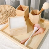 Японская брендовая настольная коробка для хранения, держатель для ручек для маникюра, набор маникюрных инструментов, для закрепления геля на ногтях