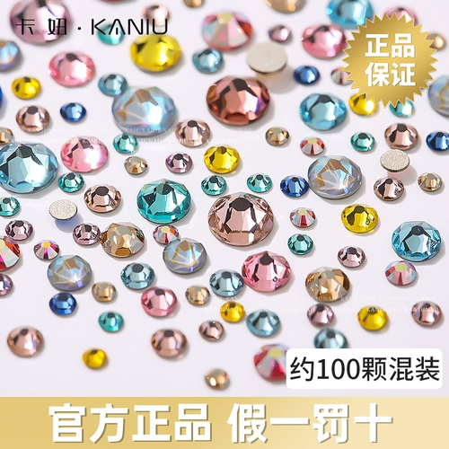 Swarovski, смешанное бриллиантовое украшение для ногтей