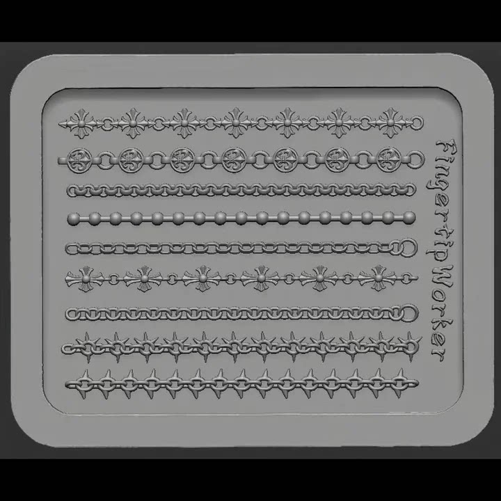 Gothic Nail Stamping Plate Letter Printing & Crow Heart - Product image 8