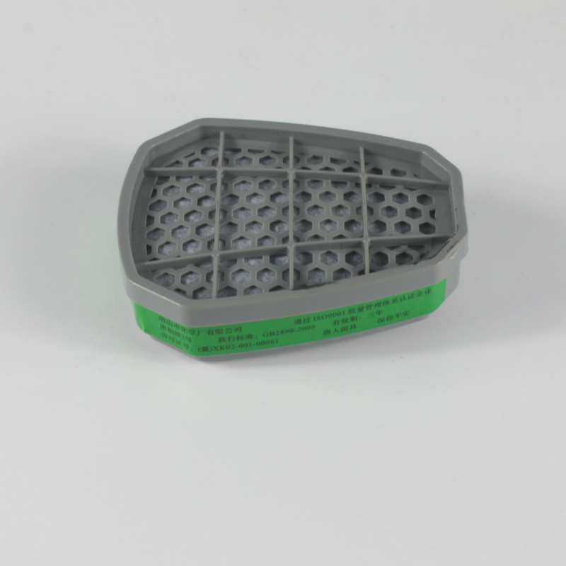 Le brand promotional filter gas mask full cover with filter box anti-ammonia sulfide activated carbon 4#