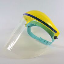 Yile brand big mask 87 type plexiglass high temperature yellow top head mask organic mask manufacturer 309