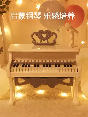 Children's electronic piano piano beginner baby multifunctional toys 1-2 years old 3 gifts boys and girls with microphone