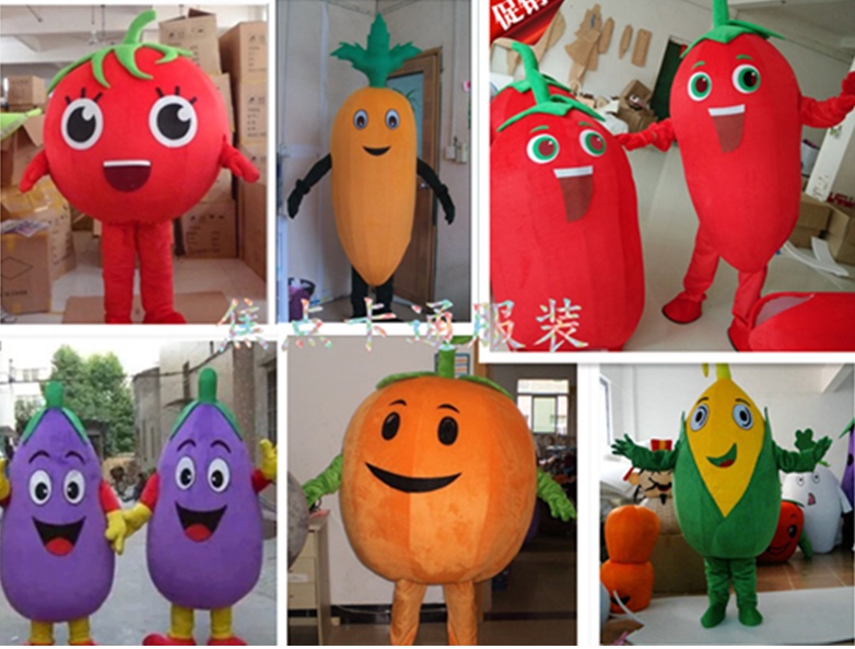 Vegetable Tomato Cartoon Costume Radish Cabbage Corn Doll Card Potato Taro Eggplant Pumpkin Pepper Mushroom Vegetable Tomato Cartoon Costume Radish Cabbage Corn Doll Card Potato Taro Eggplant Pumpkin Pepper Mushroom
