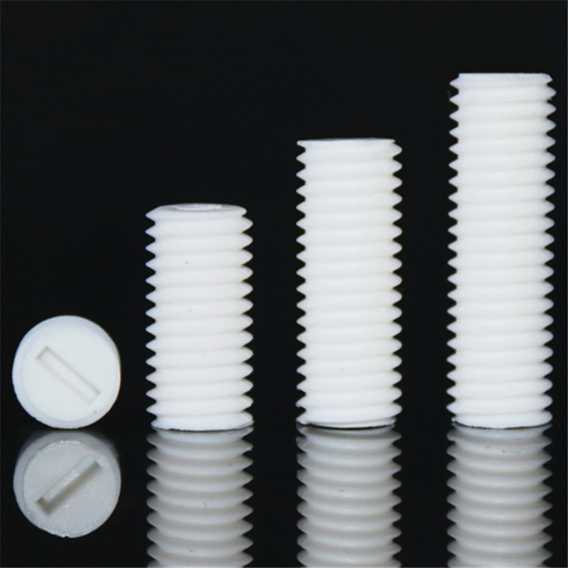 Plastic machine rice screw M3-M10 plastic machine rice without head screws PP polypropylene fastening screw