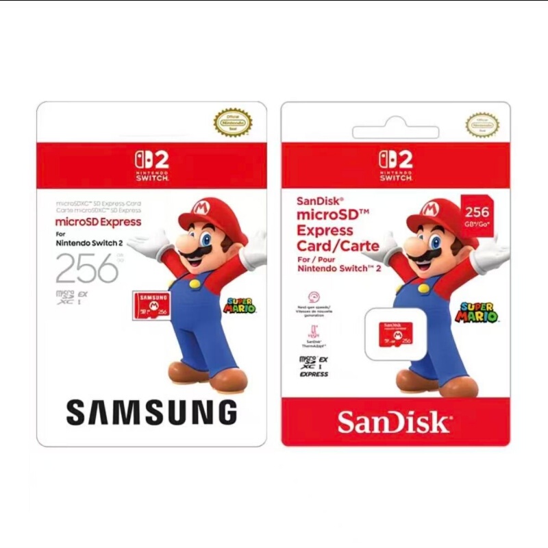 Switch2 Memory Card Ns2 Dedicated Memory Sd Card Sandisk Samsung Microsd Ex 256g Tf Card