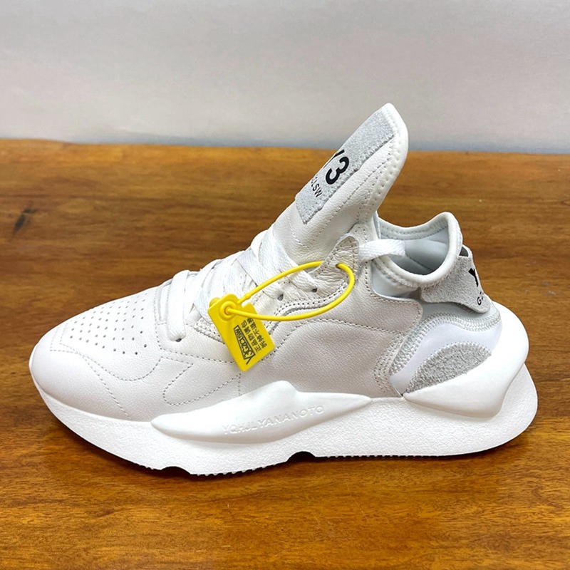 Spring and Summer New Style Y3Gzclsw Fashionable Casual Sports Genuine Leather Perforated Breathable Unisex Couple's White Running Shoes